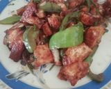 A picture of step 7 of Bread manchurian.
