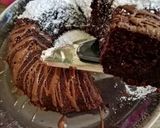 Une image de l'étape 6 de Cake🍰 chocolat noir🍫 et sa crème anglaise🍧.