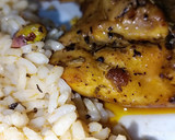 Foto del paso 7 de la receta: Pollo especiado con arroz