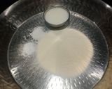A picture of step 1 of Steamed stuff suji rolls.