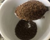 A picture of step 1 of Dalgona.