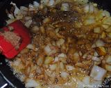 A picture of step 3 of Chickpeas rice.
