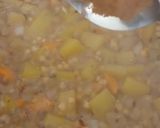 A picture of step 4 of Pumpkin,carrot and lentils soup.