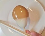 A picture of step 7 of For Character Bentos: Easy to Make a Hard Boiled Egg - "Nameko Saibai Kit".