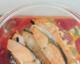 Foto del paso 1 de la receta: Hamburguesas de salmón con Ensalada Caigua Chilena y mix de pimientos Hongos!!