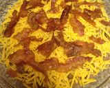 A picture of step 6 of Bacon Cheeseburger Pie.