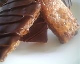A picture of step 8 of Easy!! Crispy Chocolate Dipped Puff Pastry.
