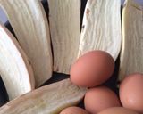 A picture of step 1 of Sweet Potatoes and Eggs Just Like That.