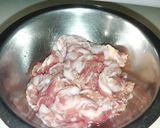 A picture of step 1 of Tender Pan-Fried Ginger Pork.