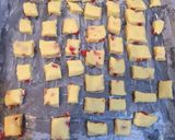 A picture of step 1 of Cherry Short Bread cookies.