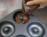 A picture of step 9 of Baked Chocolate Donuts.