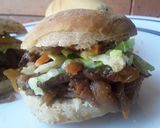 Foto del paso 13 de la receta: Sandúches🥪 de berenjena mechada bbq🌶🍆