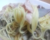 A picture of step 8 of Spaghetti Aglio, Olio e Peperoncino.