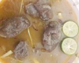 A picture of step 5 of Mutton nehari.