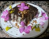 Une image de l'étape 4 de Dessert / losanges et triangle au chocolat.