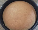 A picture of step 5 of Japanese sponge cake.