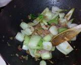 A picture of step 10 of Bok Choy with Bacon.