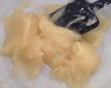 A picture of step 3 of Cream Puff Batter (with Vegetable Oil).