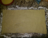 A picture of step 2 of Twisted Nutella Bread.