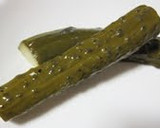 A picture of step 5 of Cucumber Pickles for Burgers.