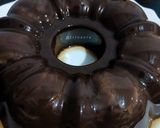 Foto langkah ke 4 dari resep Puding Dark Choco Vla Vanilla.