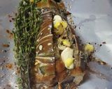 A picture of step 1 of Bluecheese Lobster sandwich.