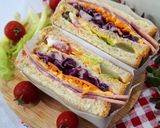 عکس مرحله 10 از دستور ساندویچ کلاب کالباس 😋