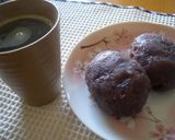 A picture of step 4 of Tsubu-an Ohagi (Botamochi).
