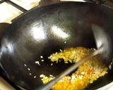 A picture of step 3 of Mapo Tofu-style Cellophane Noodles (Medium Spicy).