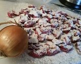 A picture of step 2 of BEEF STEW - OLD RECIPE.