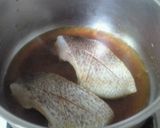 A picture of step 3 of Simmered Red Sea Bream.