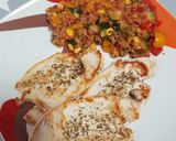 Foto del paso 5 de la receta: Pavo con quinoa y verduras