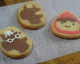 A picture of step 62 of Cute Little Red Riding Hood Icebox Cookies.