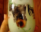 A picture of step 3 of Monster Eyes n Slime Oreo Layered Dessert ~ halloween.