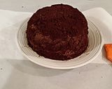 A picture of step 14 of Chocolate Crunch Layer Cake.