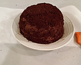A picture of step 14 of Chocolate Crunch Layer Cake.
