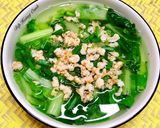Hình bước làm 3 của món Canh Cải Dún Nấu Tôm