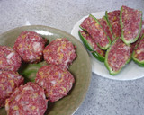 A picture of step 3 of Simple Hamburgers using Spring Cabbage.