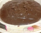 A picture of step 4 of Chocolate custard 🍮🍮🍮.