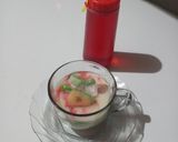 Foto langkah ke 3 dari resep Pisang ijo dadar vla durian.