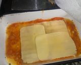 Foto del paso 5 de la receta: Lasaña de pollo jamón y queso