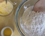 A picture of step 1 of Homemade fresh egg noodles.