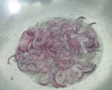 A picture of step 5 of Yakhni polao restaurant style 😋😋.