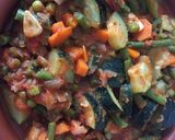Foto del paso 11 de la receta Macarrones con todas las verduras que había en casa