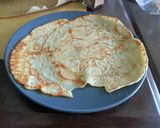 A picture of step 4 of Palacinky (Czech Pancakes).