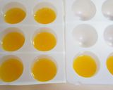 A picture of step 4 of Fresh Orange Cheese Mousse.