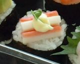 A picture of step 5 of Temari Sushi-Style Rolled Sushi.