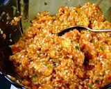 A picture of step 2 of Romanian Sarmale.