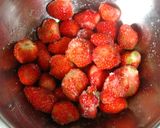 A picture of step 1 of Strawberry Jello for Strawberry Lovers.