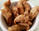 A picture of step 4 of My Crispy Lemon pepper Deep-fried Chicken. 😋.